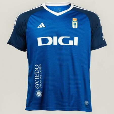 Camisa Real Oviedo Azul 2023/24 Masculina