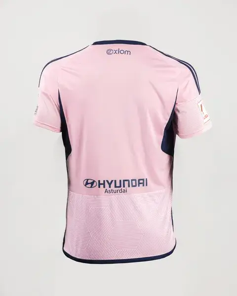 HAG4594_resultado Camisa Real Oviedo Rosa 2023/24 Masculina
