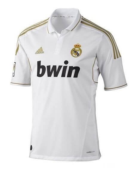 Camisa Real Madrid Home Branca 2011/12 Masculina Camisa Real Madrid Home Branca 2011/12 Masculina