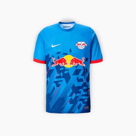 Nova Camisa RB Leipzig Azul Third Masculina 2023/24