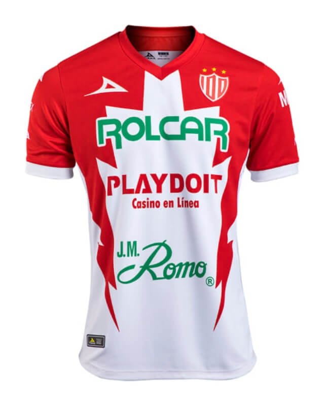 SR2mWFTpVVSTJaF Camisa Necaxa Vermelha Home 202/23 Masculina