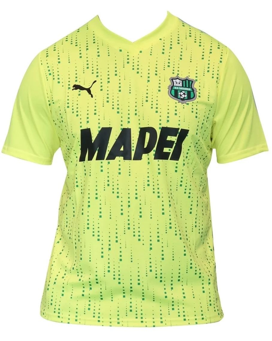 Nova Camisa Sassuolo Third Amarela 2023/24 Masculina Nova Camisa Sassuolo Third Amarela 2023/24 Masculina
