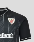 Camisa Athletic Bilbao Preta 2023/24 Masculina