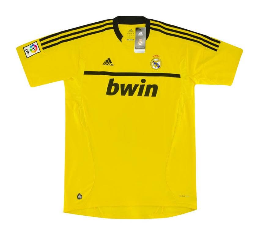 Camisa Real Madrid Goleiro Amarela 2011/12 Masculina Camisa Real Madrid Goleiro Amarela 2011/12 Masculina