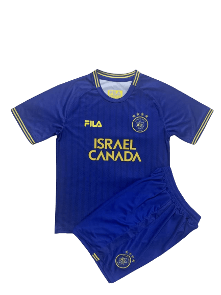 Kit Infantil Maccabi Tel Azul 2023/24 Unissex