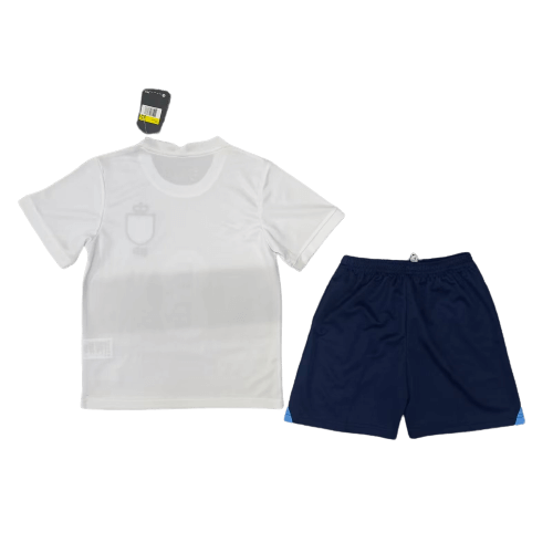 Kit Infantil Inglaterra 150 Anos Branca 2023/24 Unissex Kit Infantil Inglaterra 150 Anos Branca 2023/24 Unissex