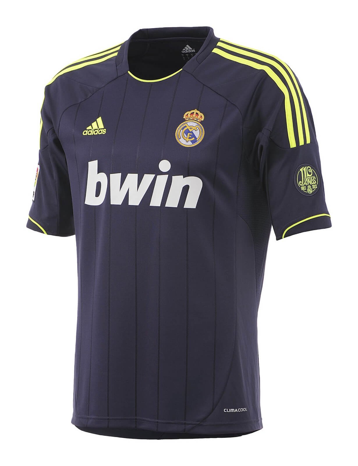 Camisa Real Madrid Away Azul Escura 2012/13 Masculina Camisa Real Madrid Away Azul Escura 2012/13 Masculina