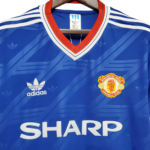 Camisa Manchester United Away Azul 1986 Masculina