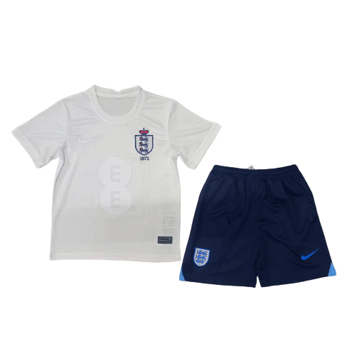 Kit Infantil Inglaterra 150 Anos Branca 2023/24 Unissex Kit Infantil Inglaterra 150 Anos Branca 2023/24 Unissex