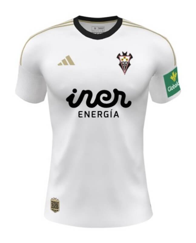 Camisa Albacete Home Branca 2023/24 Masculina Camisa Albacete Home Branca 2023/24 Masculina