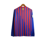 Camisa Barcelona Home 2011/12 Manga Longa