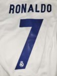 Camisa CR7 Real Madrid 2016/17 UCL Branca Manga Longa
