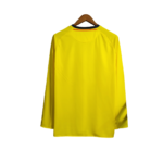 Camisa Barcelona Away Amarela 2008/09 Manga Longa