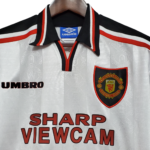 Camisa Manchester United Away Branca 1997/98 Masculina
