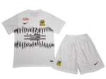 Kit Infantil AL-ittihad Branca Away 2023/24 Unissex