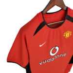 Camisa Manchester United Home Vermelha 2002 Masculina