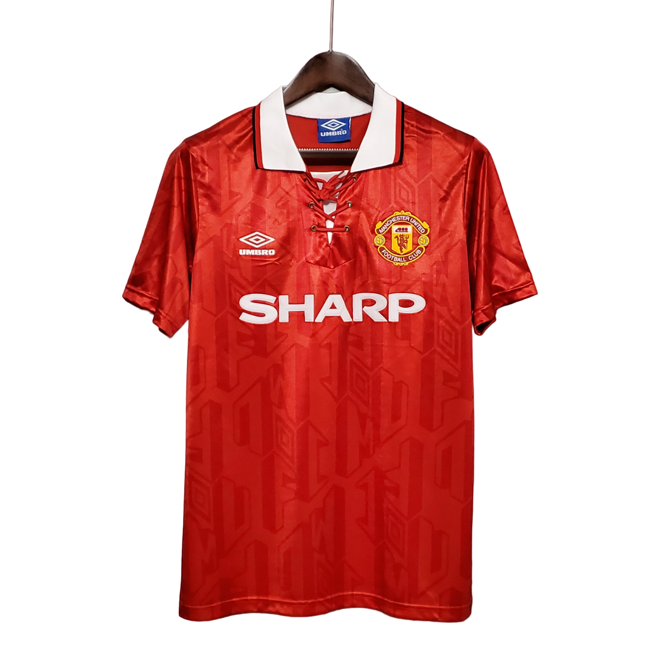 Camisa Manchester United Home Vermelha 1992/94 Masculina Camisa Manchester United Home Vermelha 1992/94 Masculina