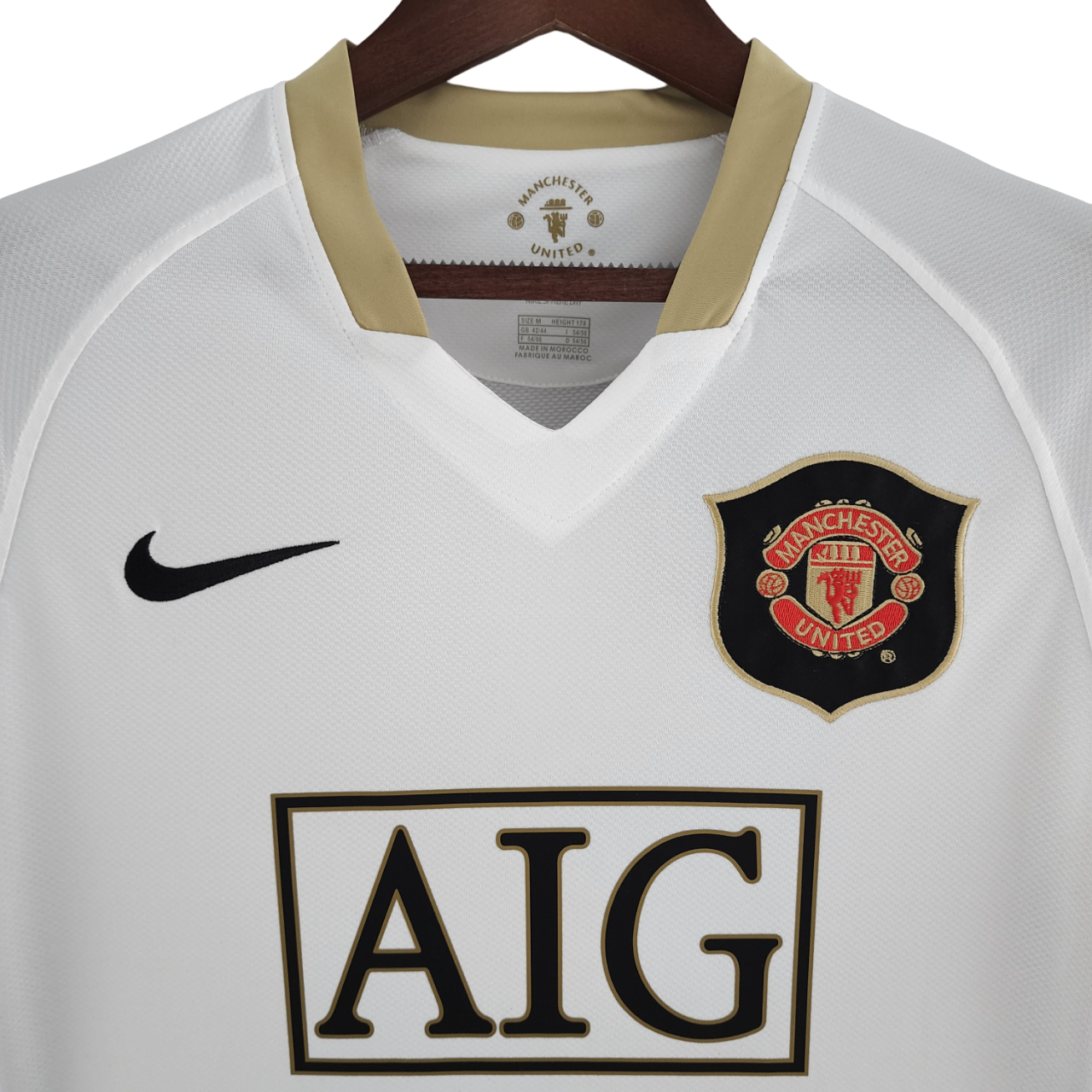 Camisa Manchester United Away Branca 2006/07 Masculina Camisa Manchester United Away Branca 2006/07 Masculina