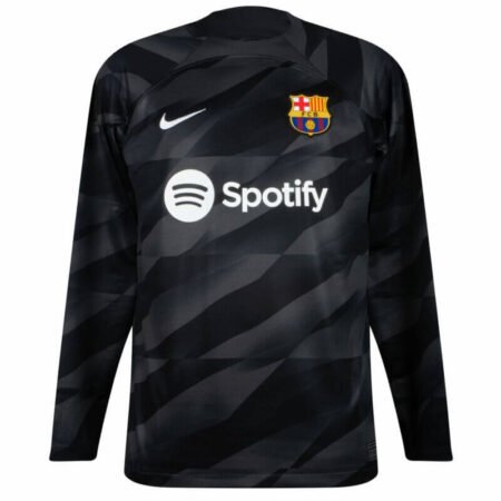 Camisa Barcelona Goleiro Preta Manga Longa 2023/24