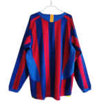 Camisa Barcelona Home Manga Longa 2005/06 Retrô Masculina