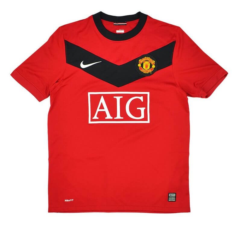 Camisa Manchester United Home Vermelha 2009/10 Masculina Camisa Manchester United Home Vermelha 2009/10 Masculina