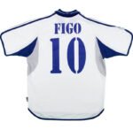 Camisa Real Madrid Home Branca 2000 Masculina