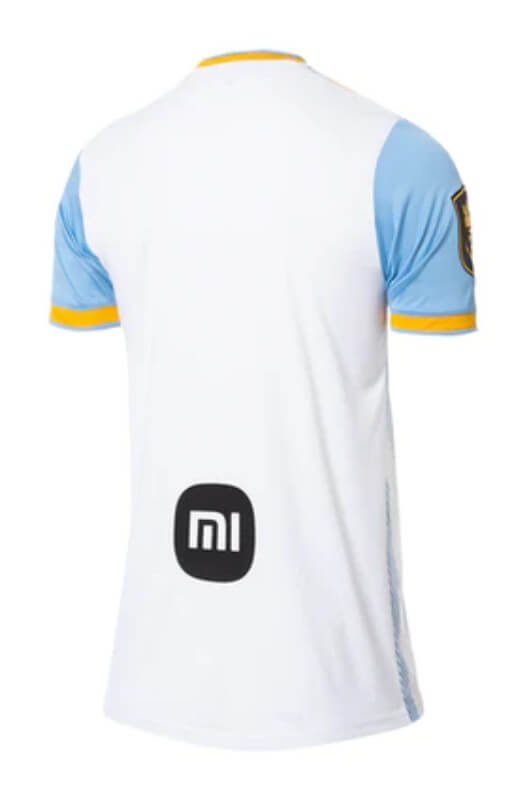Camisa Saiyans FC Home Branca/Azul 2022/23 Masculina Camisa Saiyans FC Home Branca/Azul 2022/23 Masculina