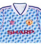Camisa Manchester United Away Azul 1990/92 Masculina