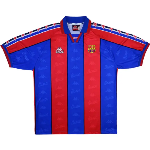Camisa Barcelona Home 1992/95 Masculina Camisa Barcelona Home 1992/95 Masculina
