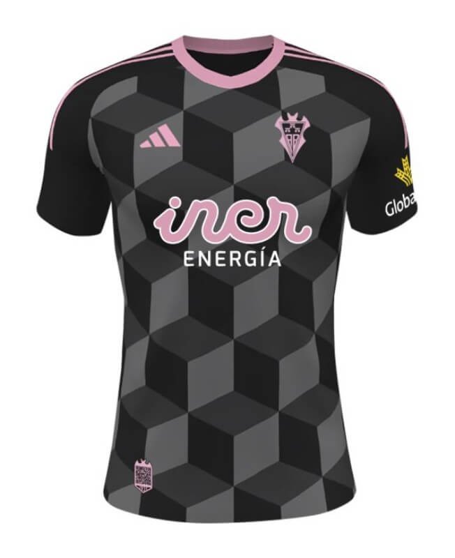 Camisa Albacete Away Preta 2023/24 Masculina Camisa Albacete Away Preta 2023/24 Masculina