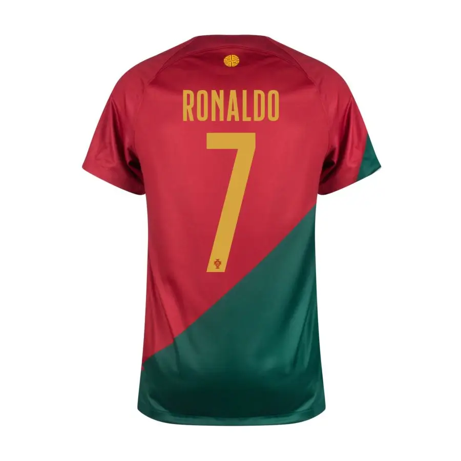 Camisa CR7 Portugal Vermelha Copa do Mundo 2023 Camisa CR7 Portugal Vermelha Copa do Mundo 2023