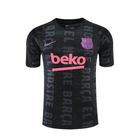 Camisa Barcelona Treino Preta 2022/23 Masculina