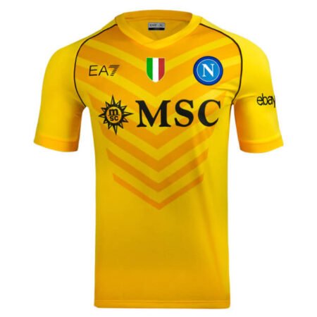 Camisa Napoli Amarela Goleiro 2023/24 Masculina