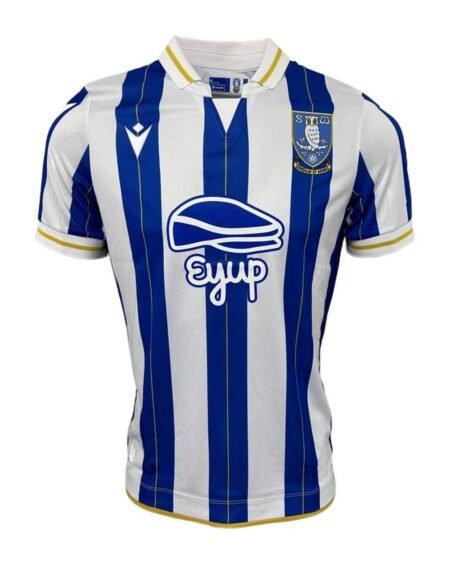 Camisa Sheffield United Wednesday Home Azul/Branca 2023/24