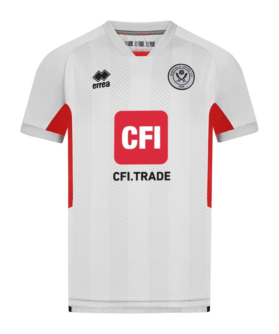 Camisa Sheffield United Third Cinza 2023/24 Masculina Camisa Sheffield United Third Cinza 2023/24 Masculina