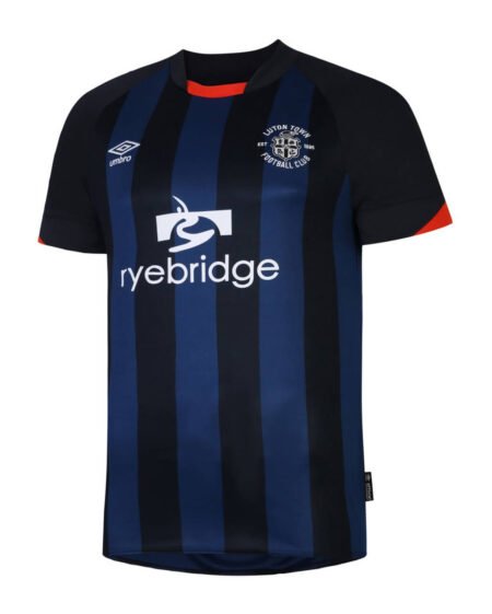 Nova Camisa Luton Town Third Azul 2023/24 Masculina