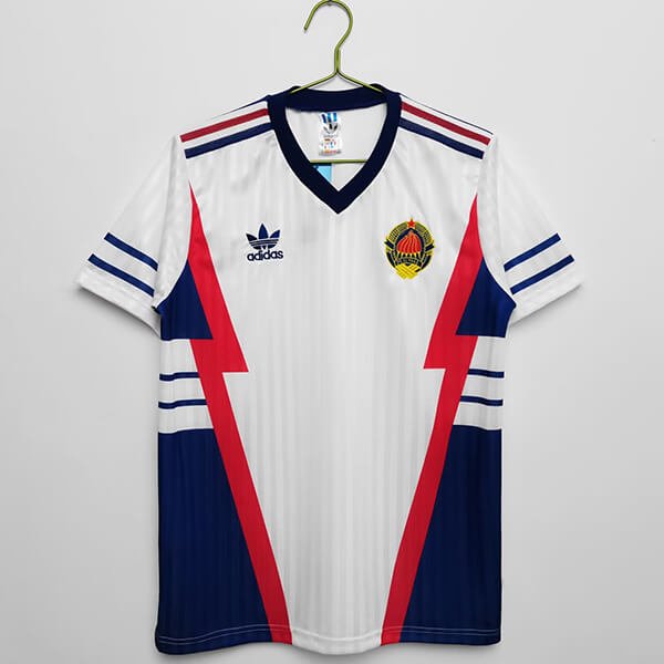 Camisa Iugoslávia Away Branca 1990 Masculina Camisa Iugoslávia Away Branca 1990 Masculina