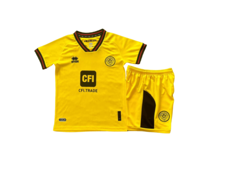 Kit Infantil Shefield Amarela 2023/24 Unissex