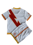 Kit Infantil Rayo Vallecano Away Branca 2023/24 Unissex