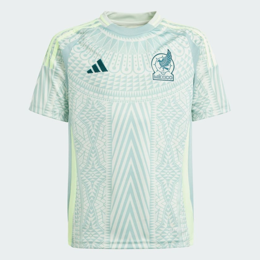 Nova Camisa México Away Cinza/Verde 2024/25 Masculina Nova Camisa México Away Cinza/Verde 2024/25 Masculina