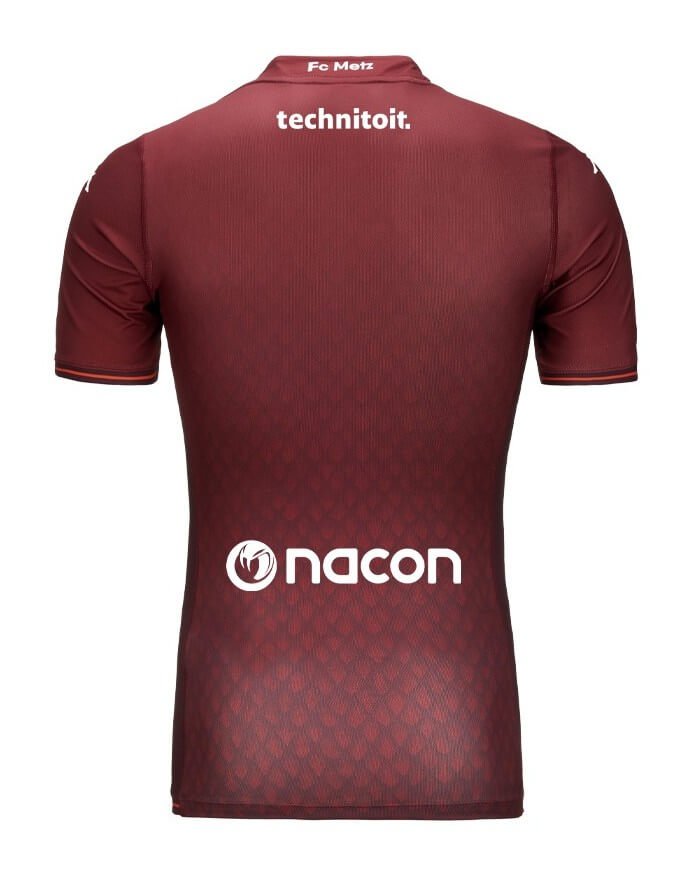 Camisa Metz Home Vermelha Vinho 2023/24 Masculina Camisa Metz Home Vermelha Vinho 2023/24 Masculina