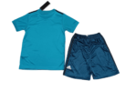 Kit Infantil Real Madrid Away Azul 2017/18 Unissex