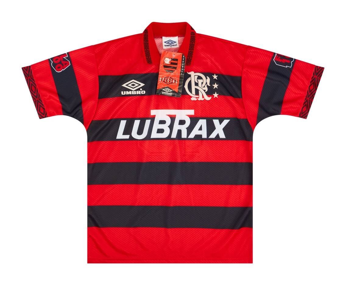 Camisa Flamengo 1994 Vermelha Lubrax Masculina Camisa Flamengo 1994 Vermelha Lubrax Masculina