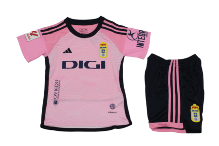 Kit Infantil Real Oviedo Rosa 2023/24 Unissex