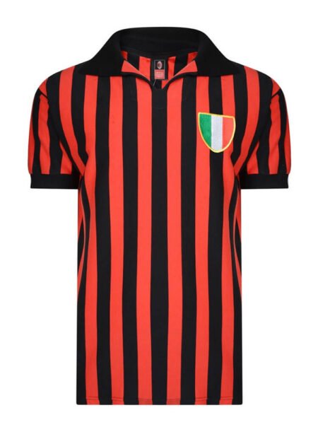 Camisa AC Milan 1963 Home Retrô Masculina