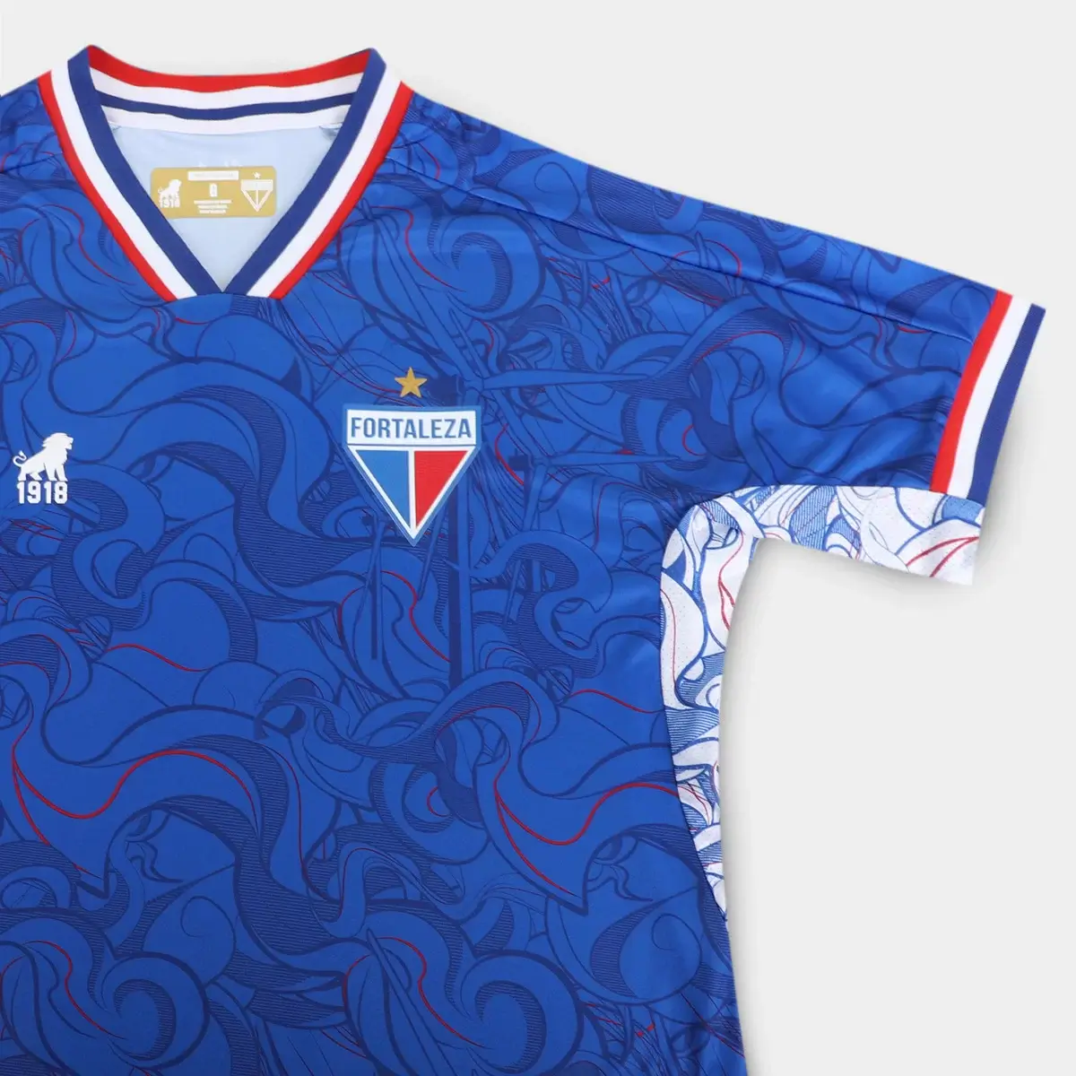 Camisa Fortaleza Copa do Nordeste Azul 2023/24 Goleiro Masculina Camisa Fortaleza Copa do Nordeste Azul 2023/24 Goleiro Masculina