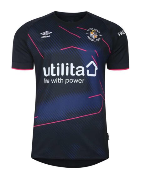 Camisa Luton Town Third Azul 2023/24 Masculina