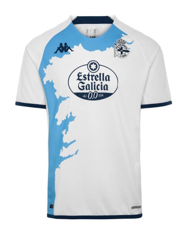 Camisa Deportivo de La Coruña Third Branca 2023/24 Masculina Camisa Deportivo de La Coruña Third Branca 2023/24 Masculina