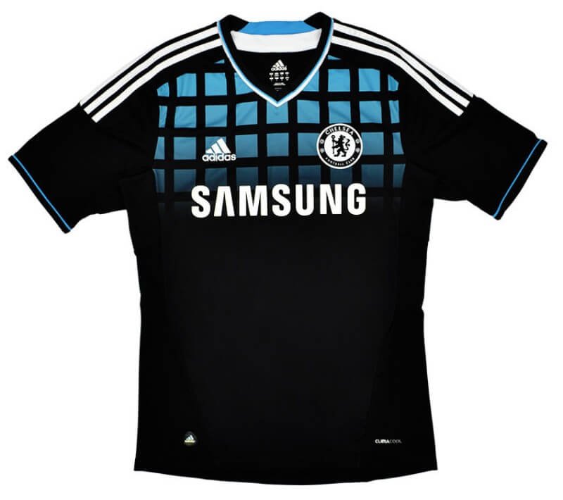 Camisa Chelsea Away Preta 2011/13 Masculina Camisa Chelsea Away Preta 2011/13 Masculina