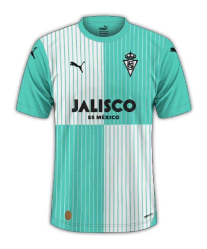Camisa Gijón Away Verde 2023/24 Masculina Camisa Gijón Away Verde 2023/24 Masculina